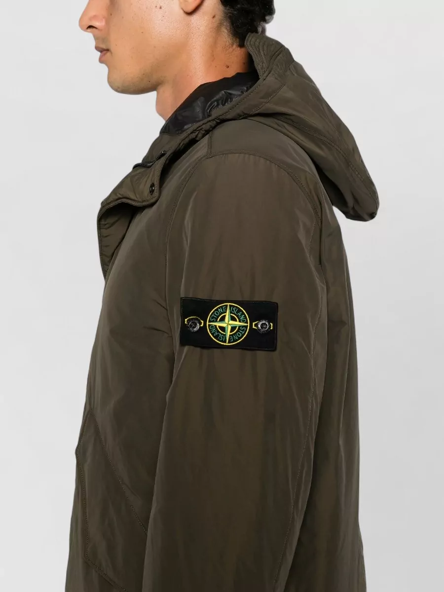 Stone Island Hooded Padded Coat