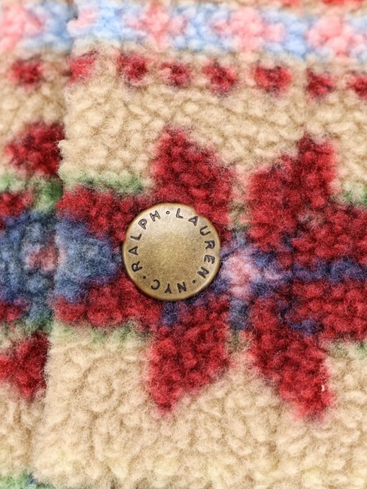 Polo Ralph Lauren Recycled Material Sweatshirt Featuring Adjustable Bottom