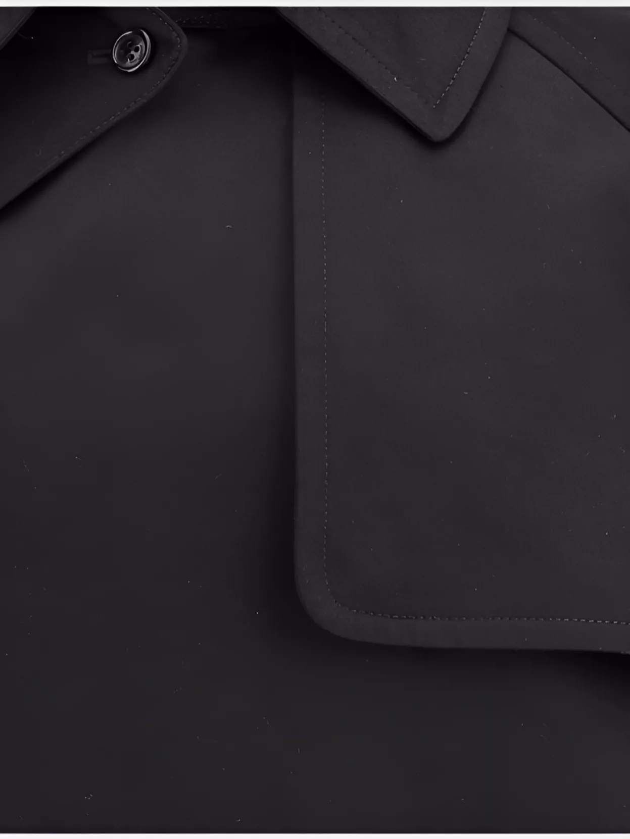 Saint Laurent Structured Belted Parka Jacket