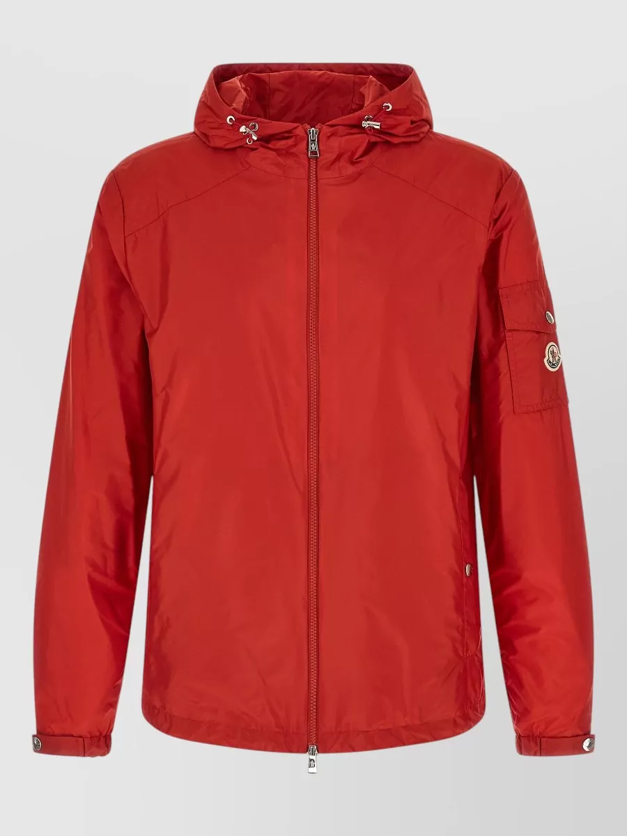 Moncler hooded nylon jacket