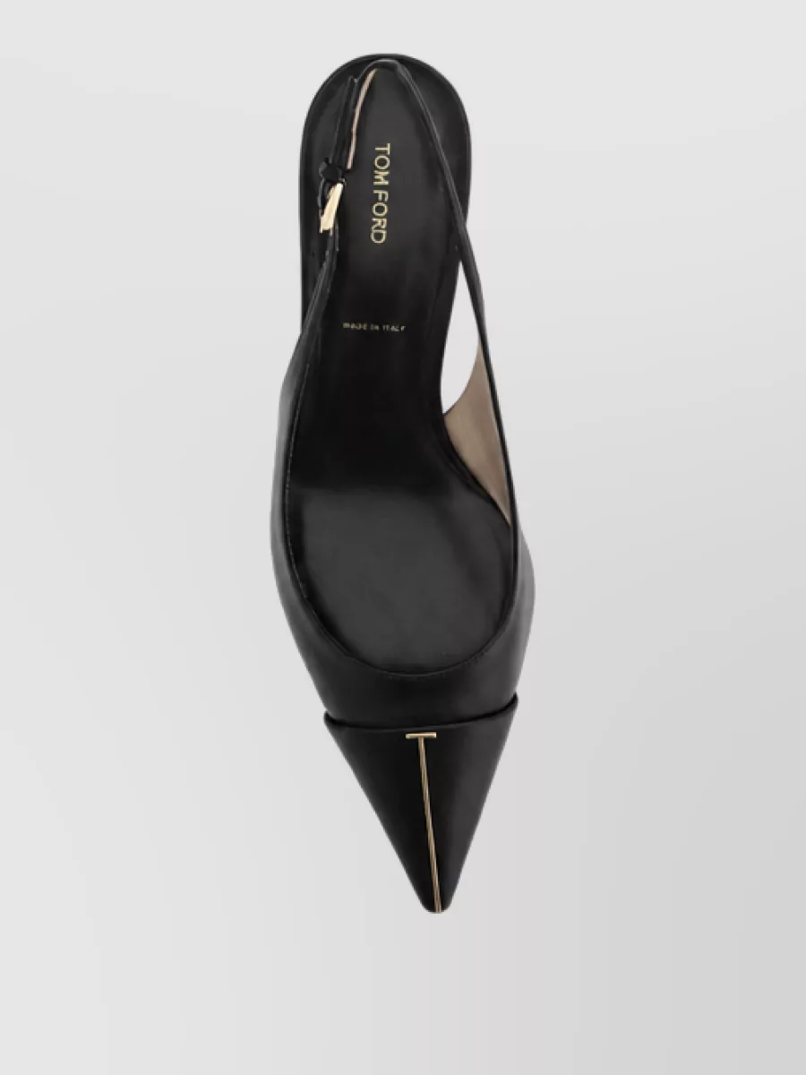Tom Ford Leather Slingback Pumps