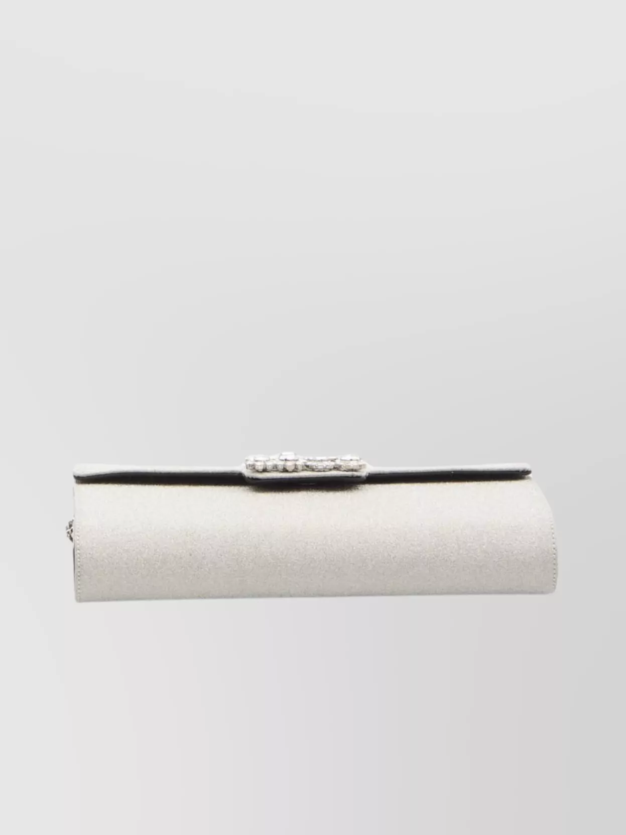 Roger Vivier Flower Crystal Envelope Clutch Bag