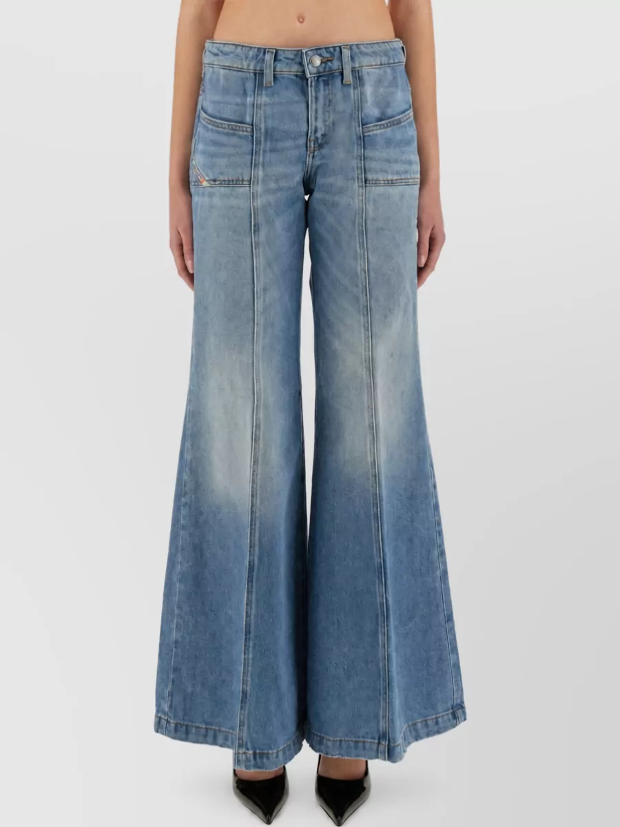 Diesel Denim Straight-Leg Jeans