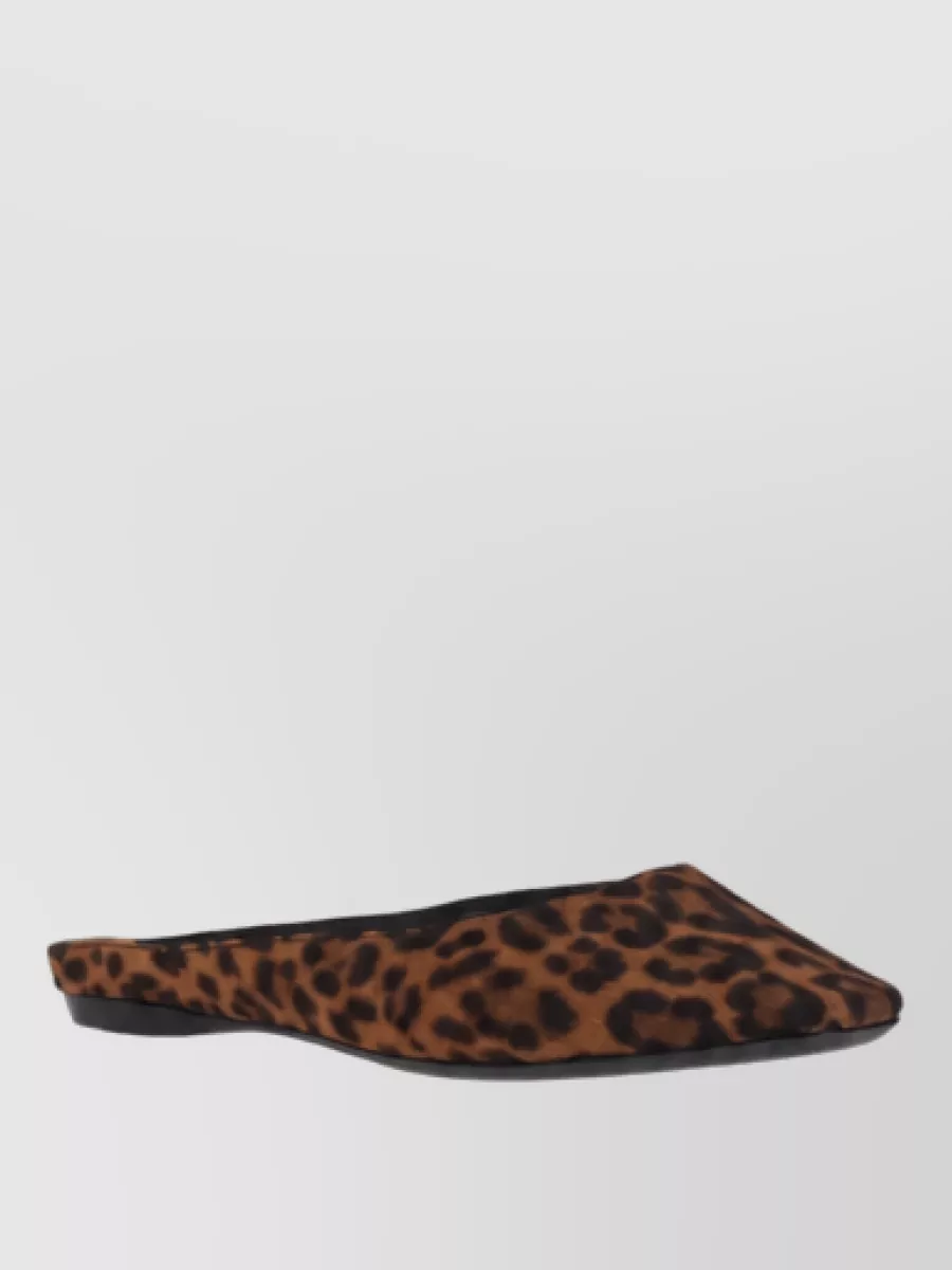 Saint Laurent Leather Mules