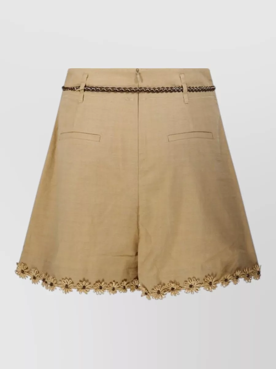 Zimmermann Cotton Knee-Length Shorts