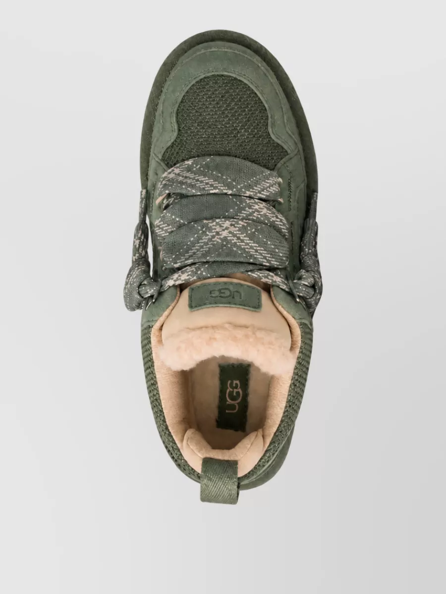 Ugg Leather Lace-Up Shoes