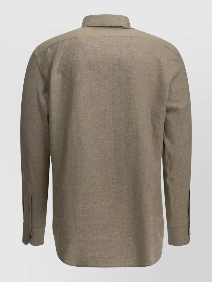 Zegna Cashmere Cotton Shirt