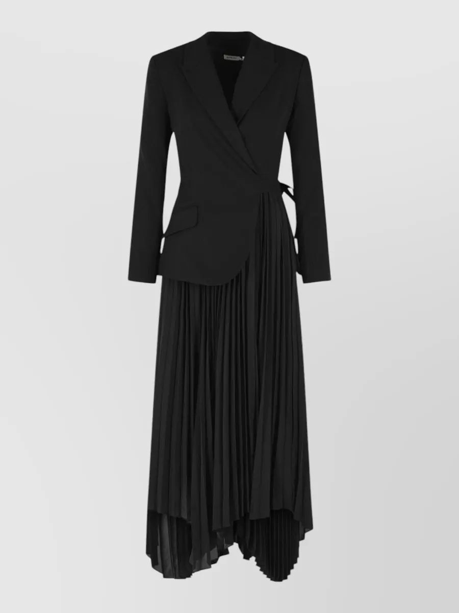 Simkhai acetate-blend evening dress