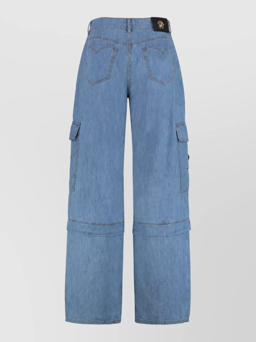 Versace Jeans Couture Cotton Cargo Trousers