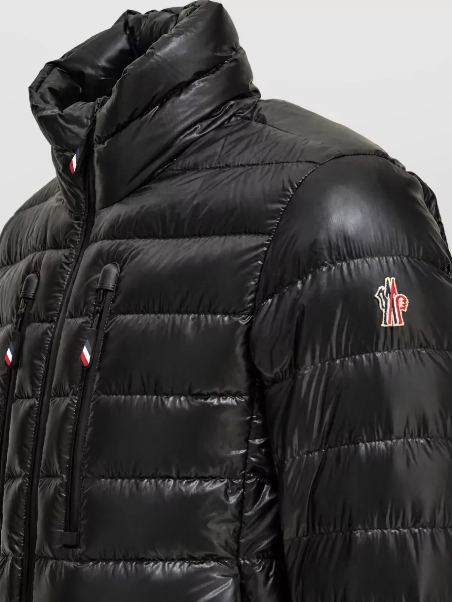 Moncler Puffer Ski Jacket In Neutral
