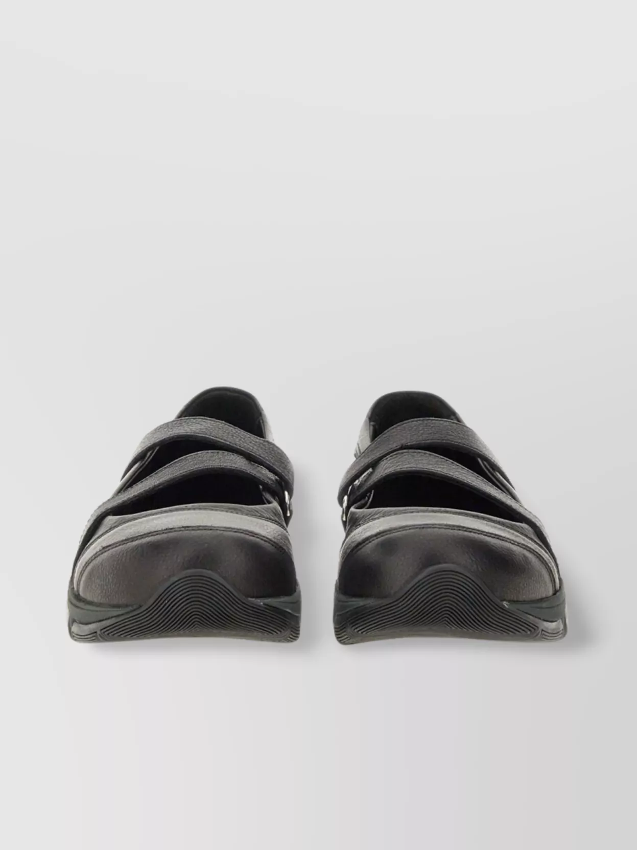 OUR LEGACY CROSS STRAP ROUND TOE RUBBER SOLE SNEAKER