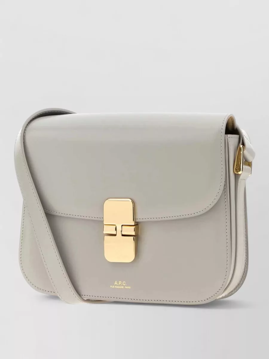 A.p.c. Grace Small Leather Shoulder Bag