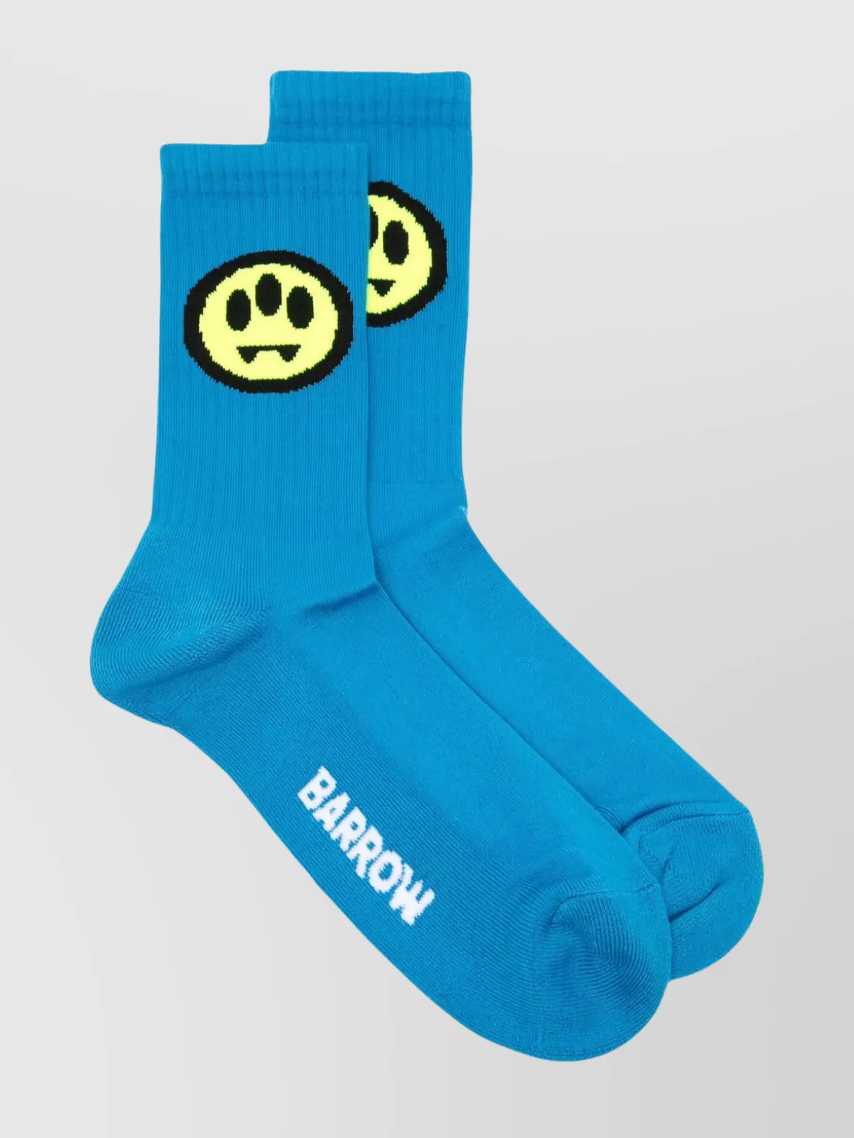 Shop Barrow Knit Logo Socks Ribbed Cuffs