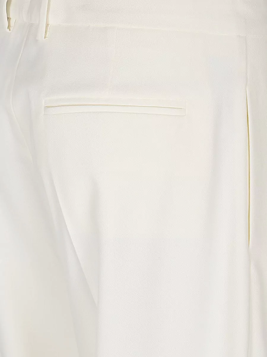 Erika Cavallini Wool Straight-Leg Trousers