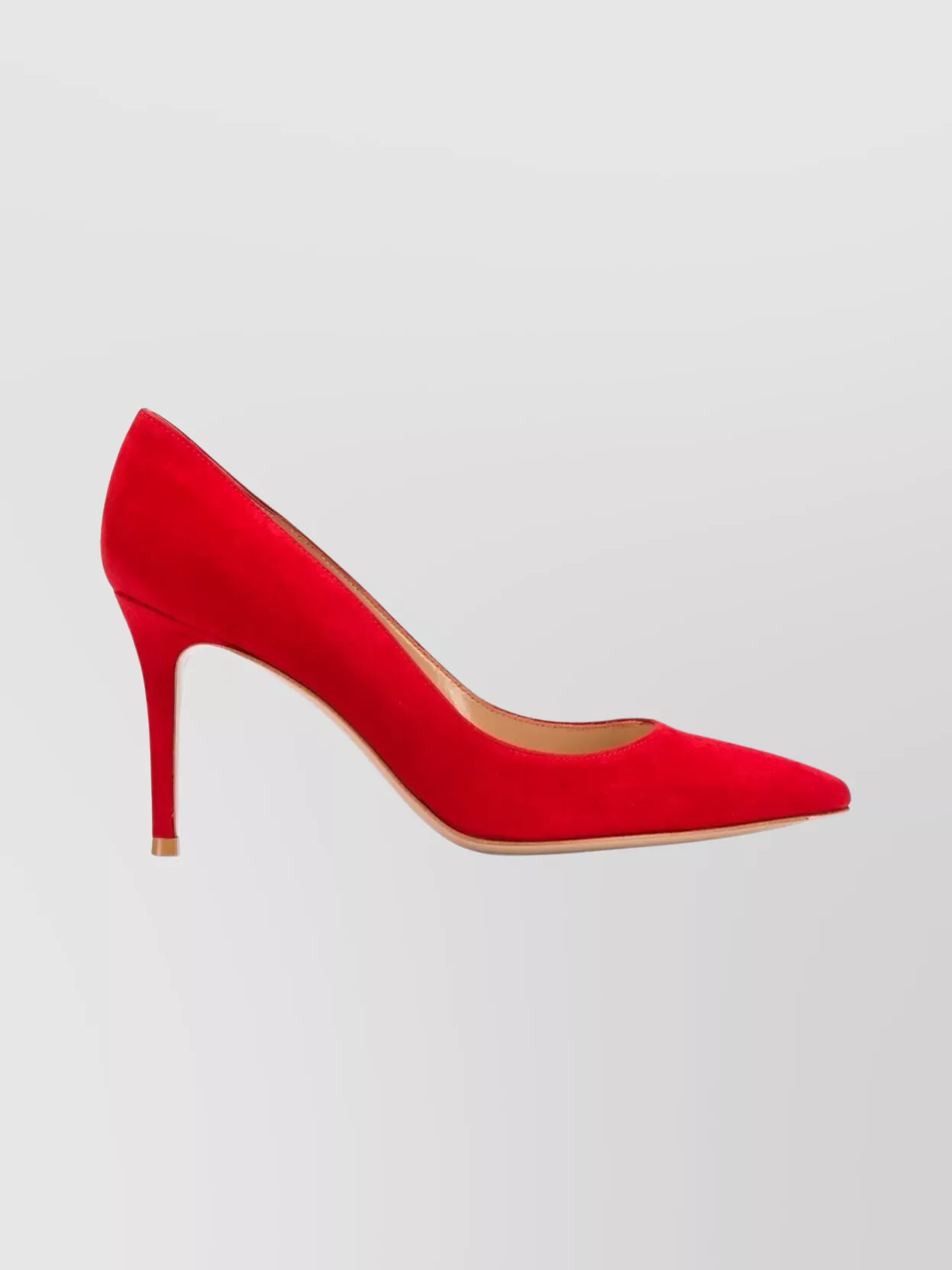 Gianvito Rossi Suede Pointed Toe Pumps 85