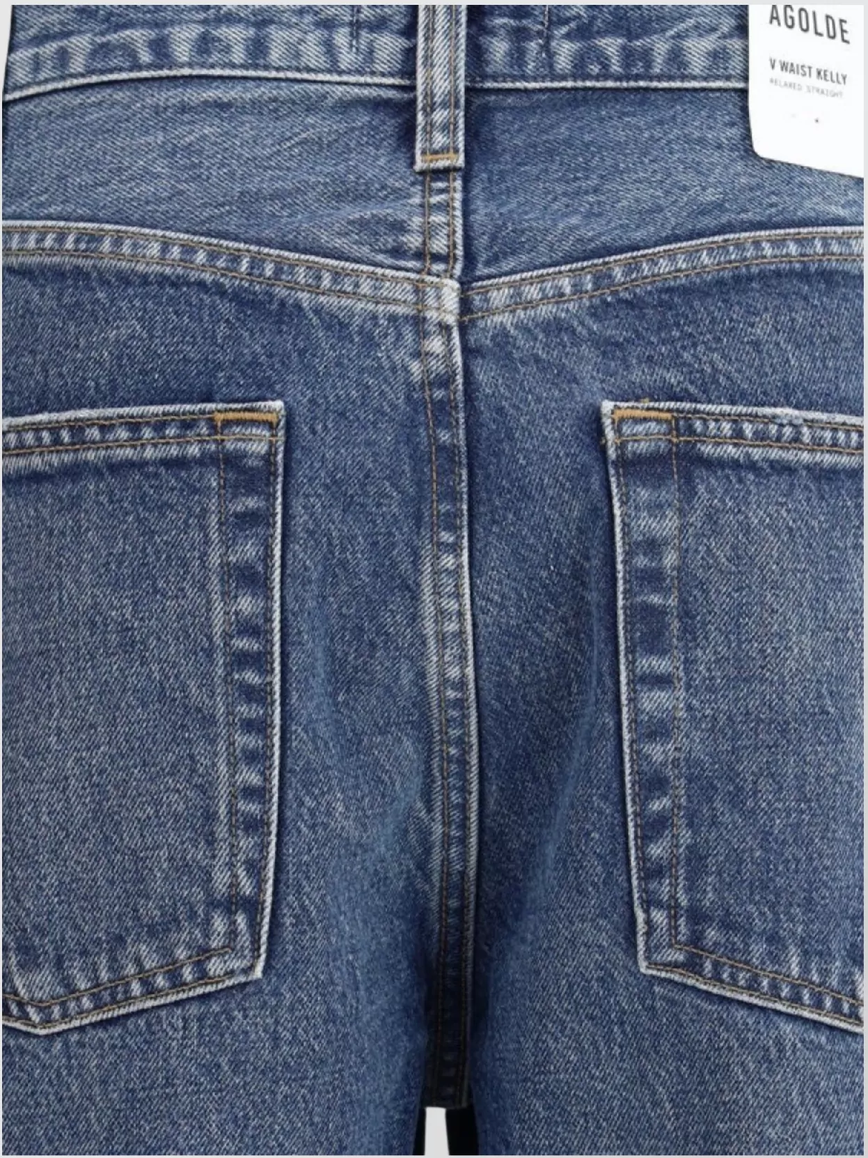 Agolde Kelly Jeans Comfortable V-Front
