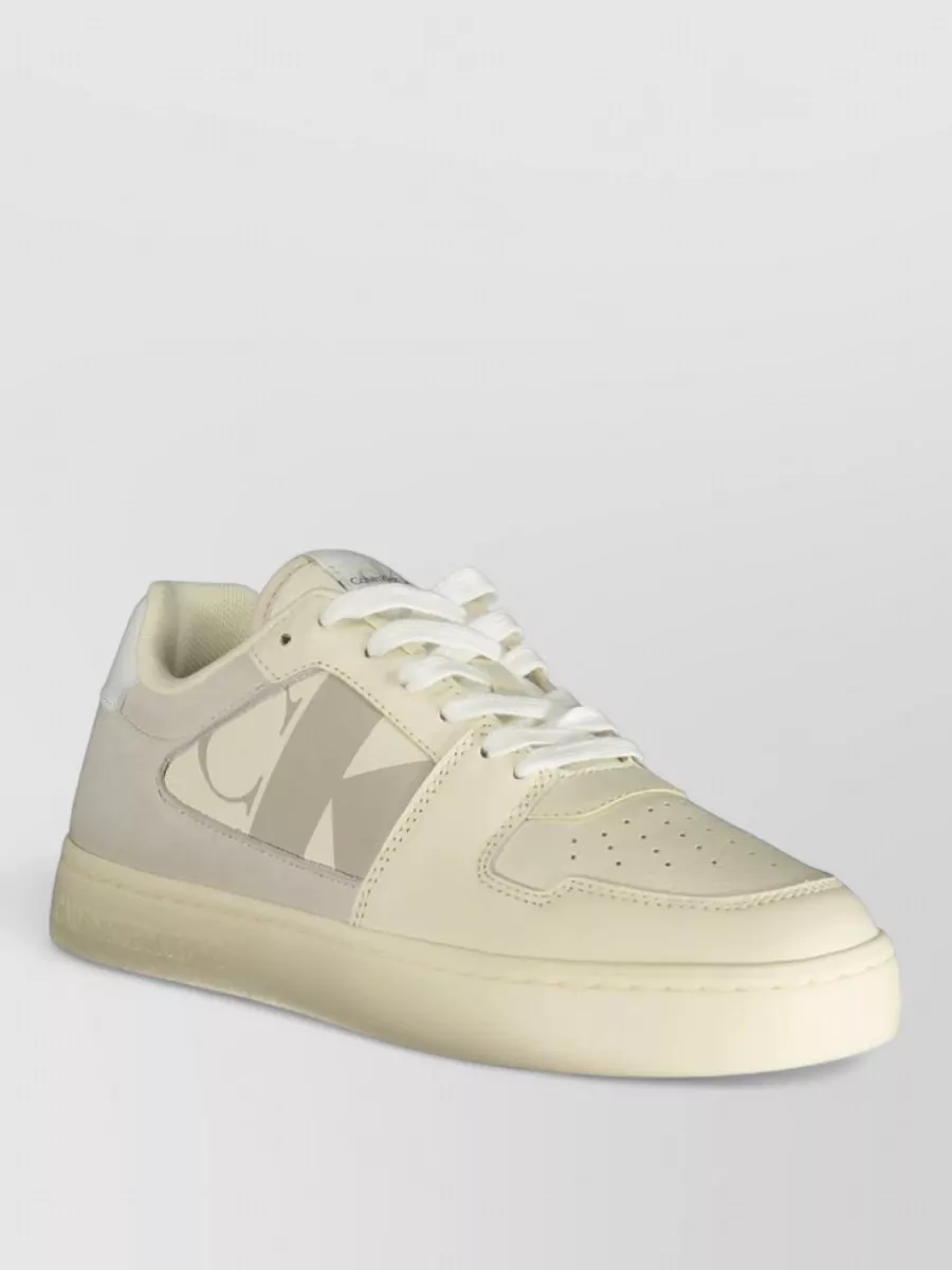 Calvin Klein leather low-top sneakers