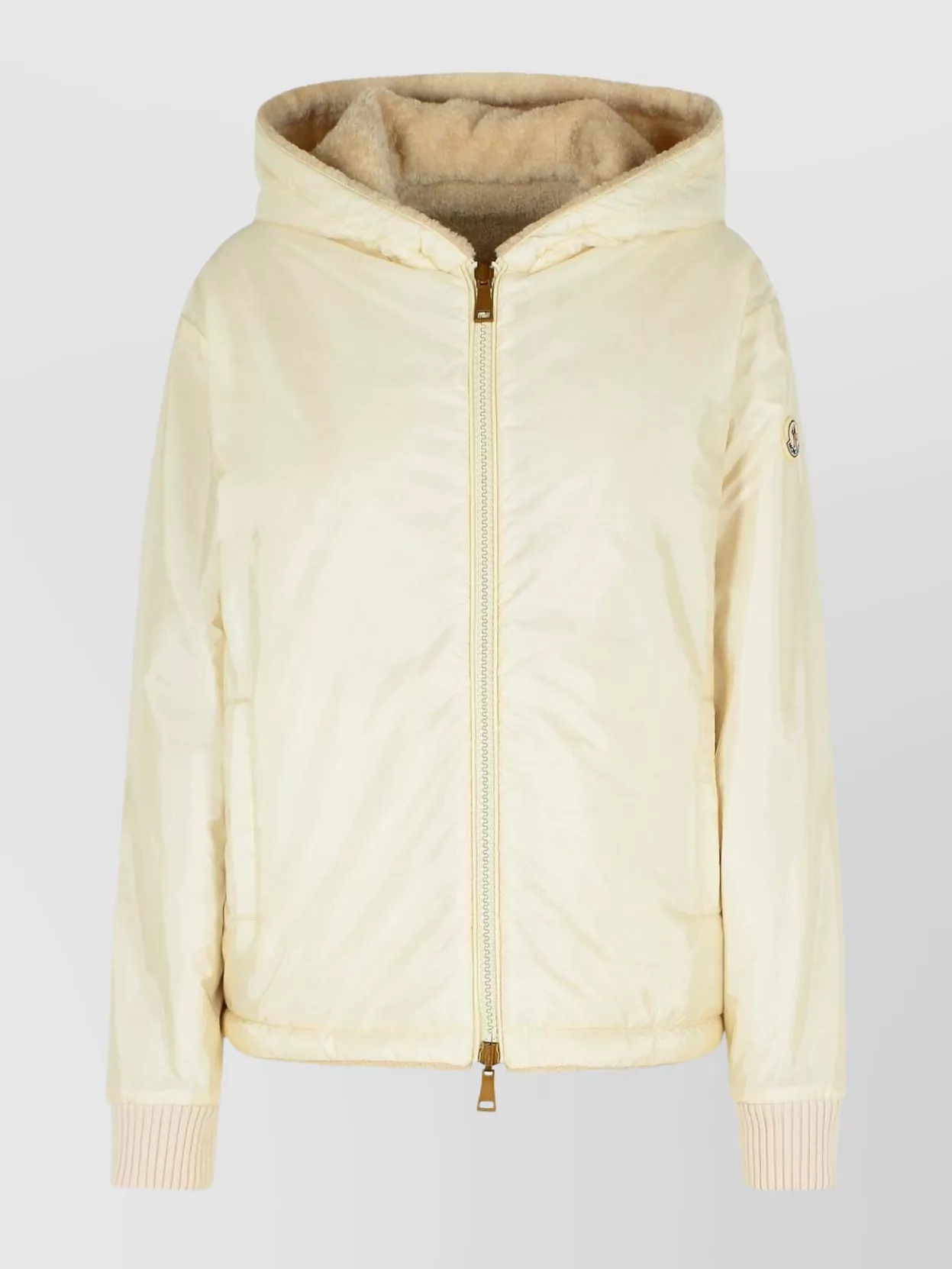 Moncler Reversible Hooded Jacket Cotton Blend