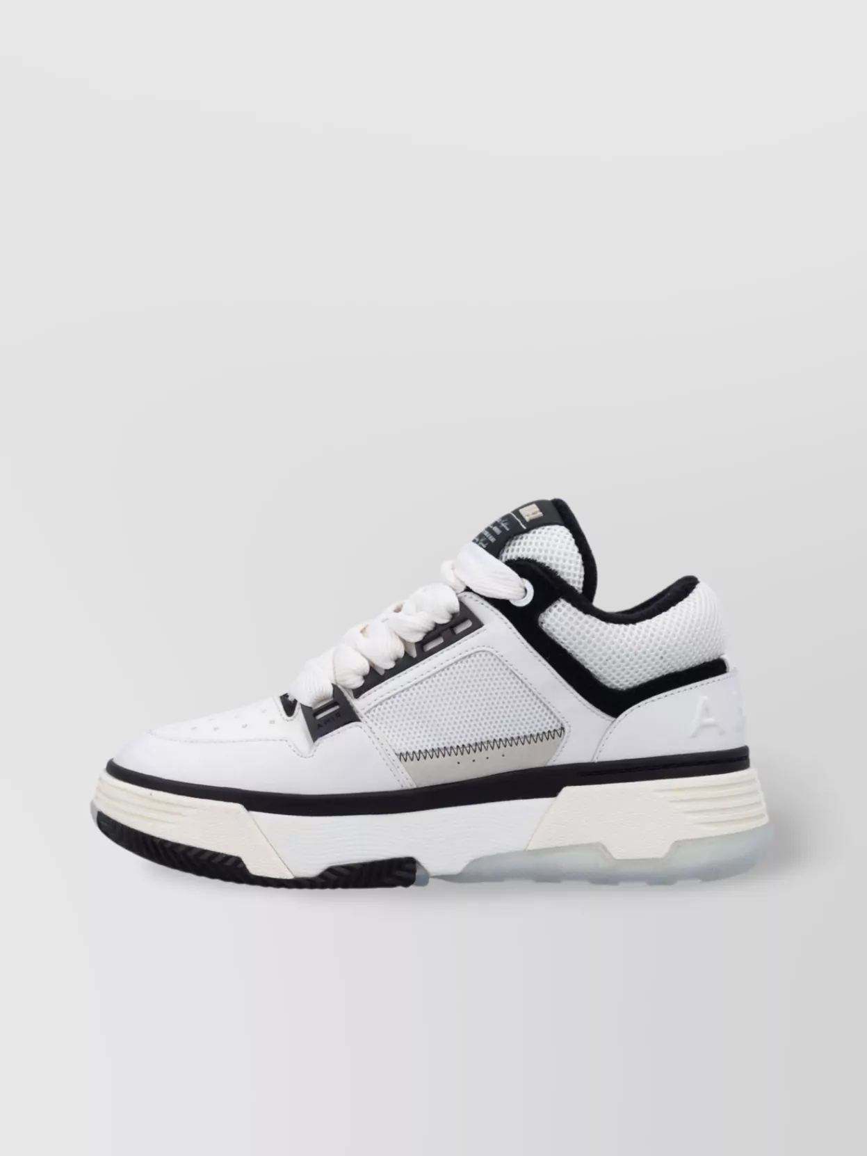 Amiri Bold Stars Leather Sneakers