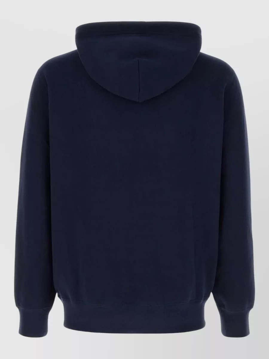 Polo Ralph Lauren Hooded Sweatshirt With Ribbed Cuffs And Pocket