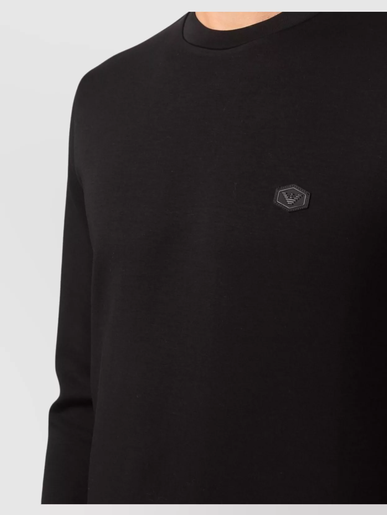 Emporio Armani Cotton Crew Neck Sweatshirt
