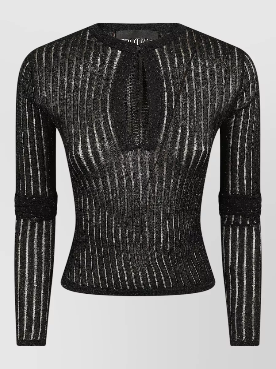 Dondup ribbed knit top