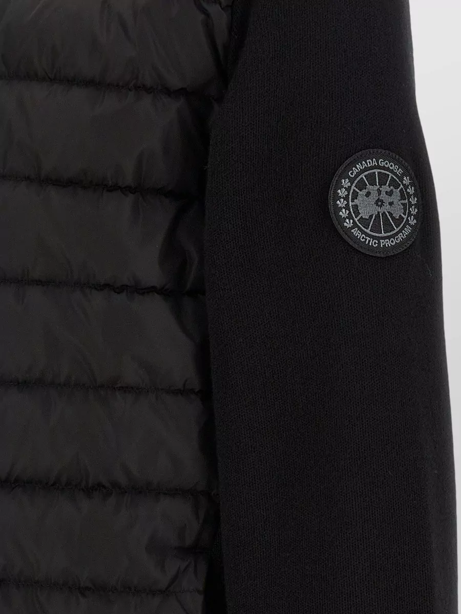 Canada Goose Wool Hooded Quilted Puffer Jacket