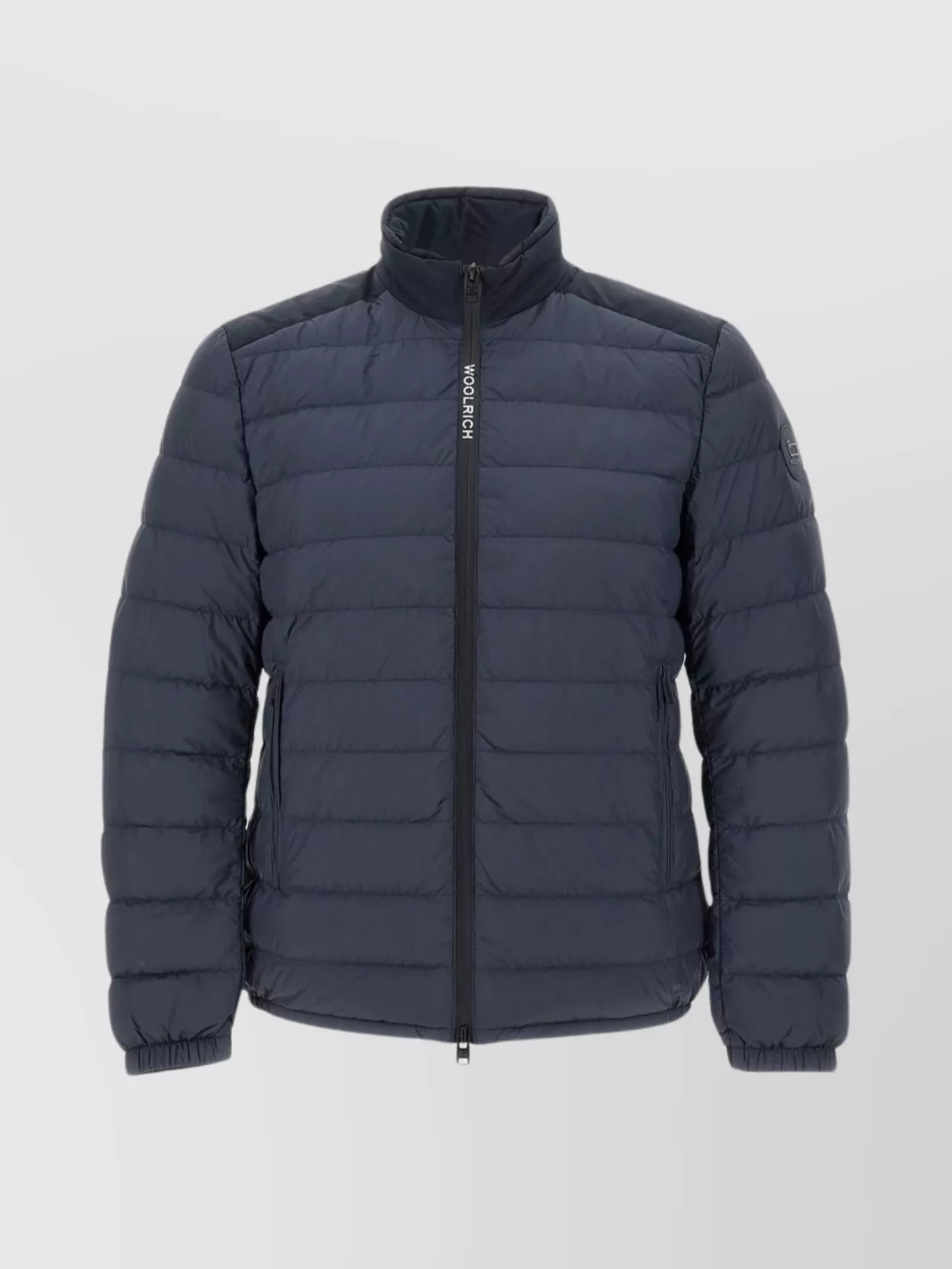 Shop Woolrich "tech Bering" Quilted Down Jacket