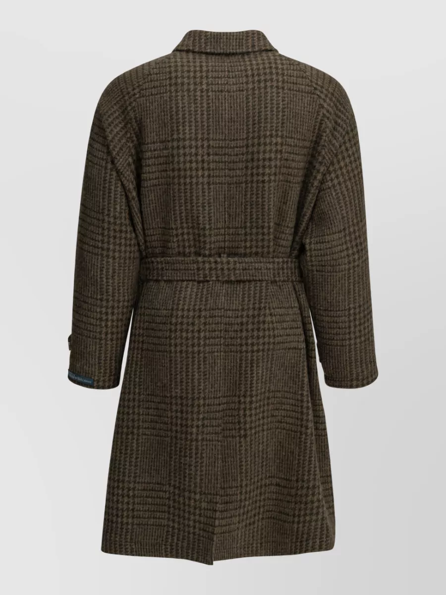 Polo Ralph Lauren Wool Alpaca Long Single Breasted Coat