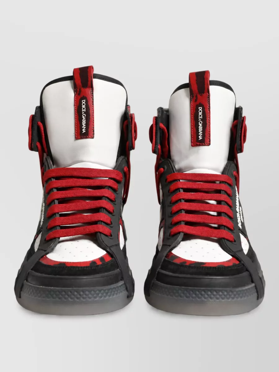 Dolce&Gabbana leather high top boots