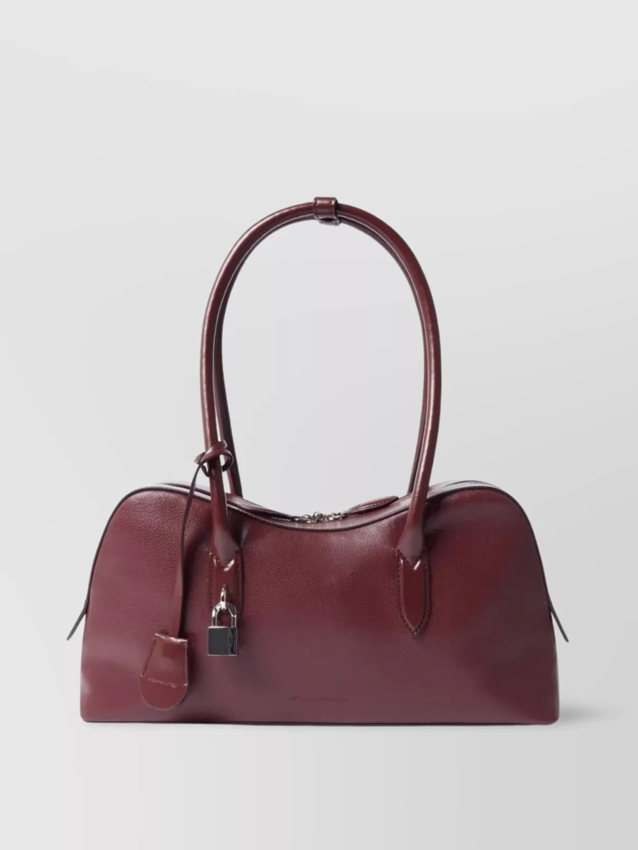 Stella Mccartney Ryder Shoulder Bags With Metal Lock Detail In Pink