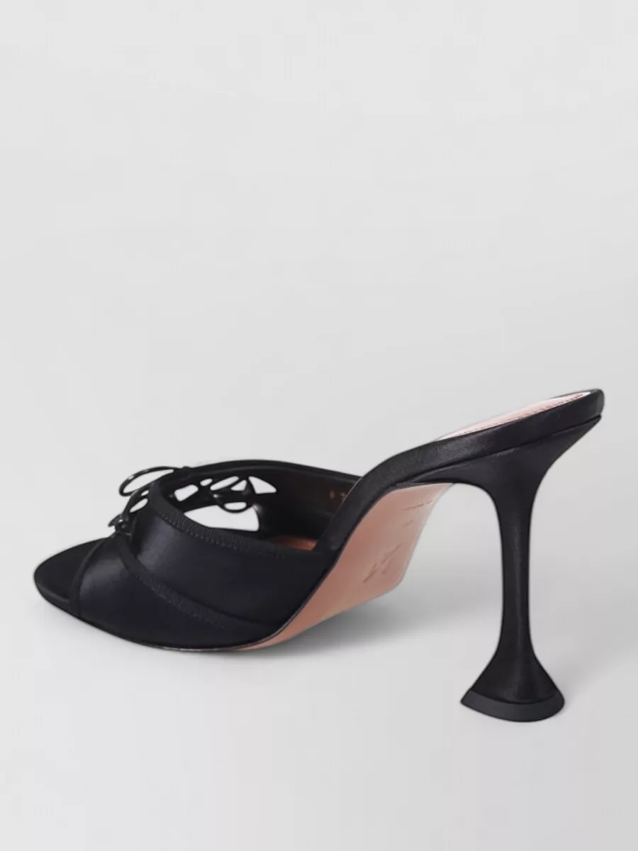 Amina Muaddi Satin Mules