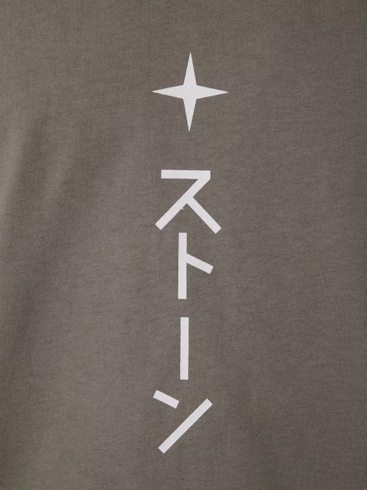 Stone Island Organic Cotton Graphic Print Short Sleeve T-Shirt