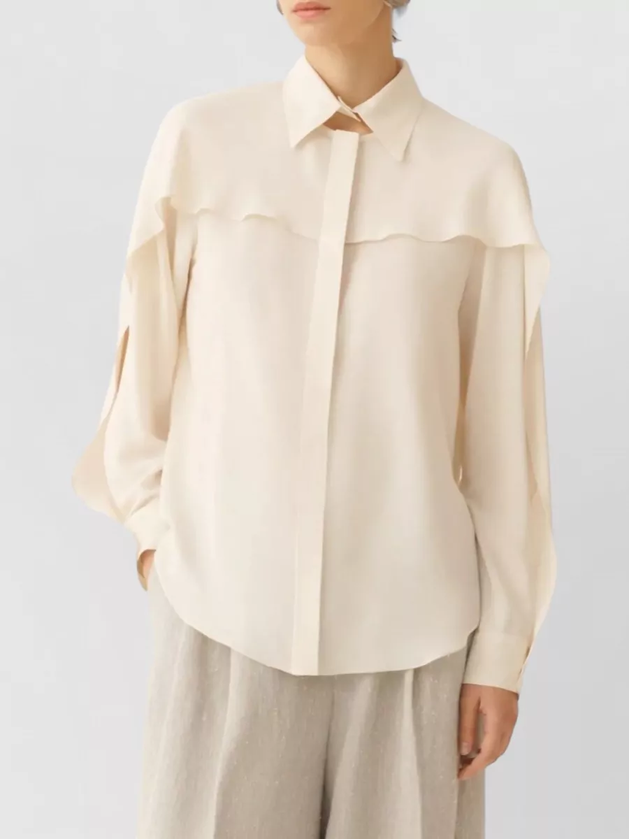 Fabiana Filippi Silk Blend Blouse