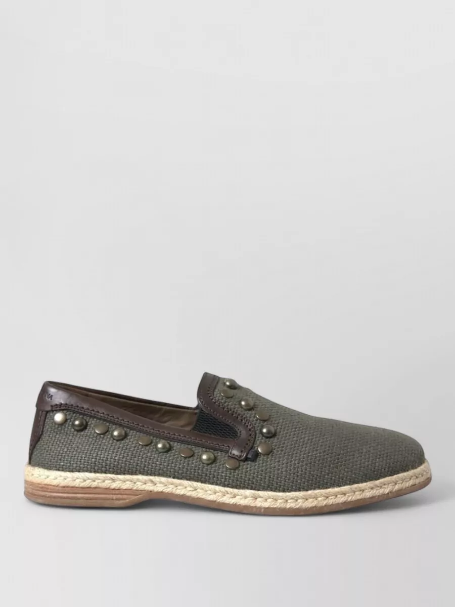 Dolce&Gabbana Studded Espadrilles