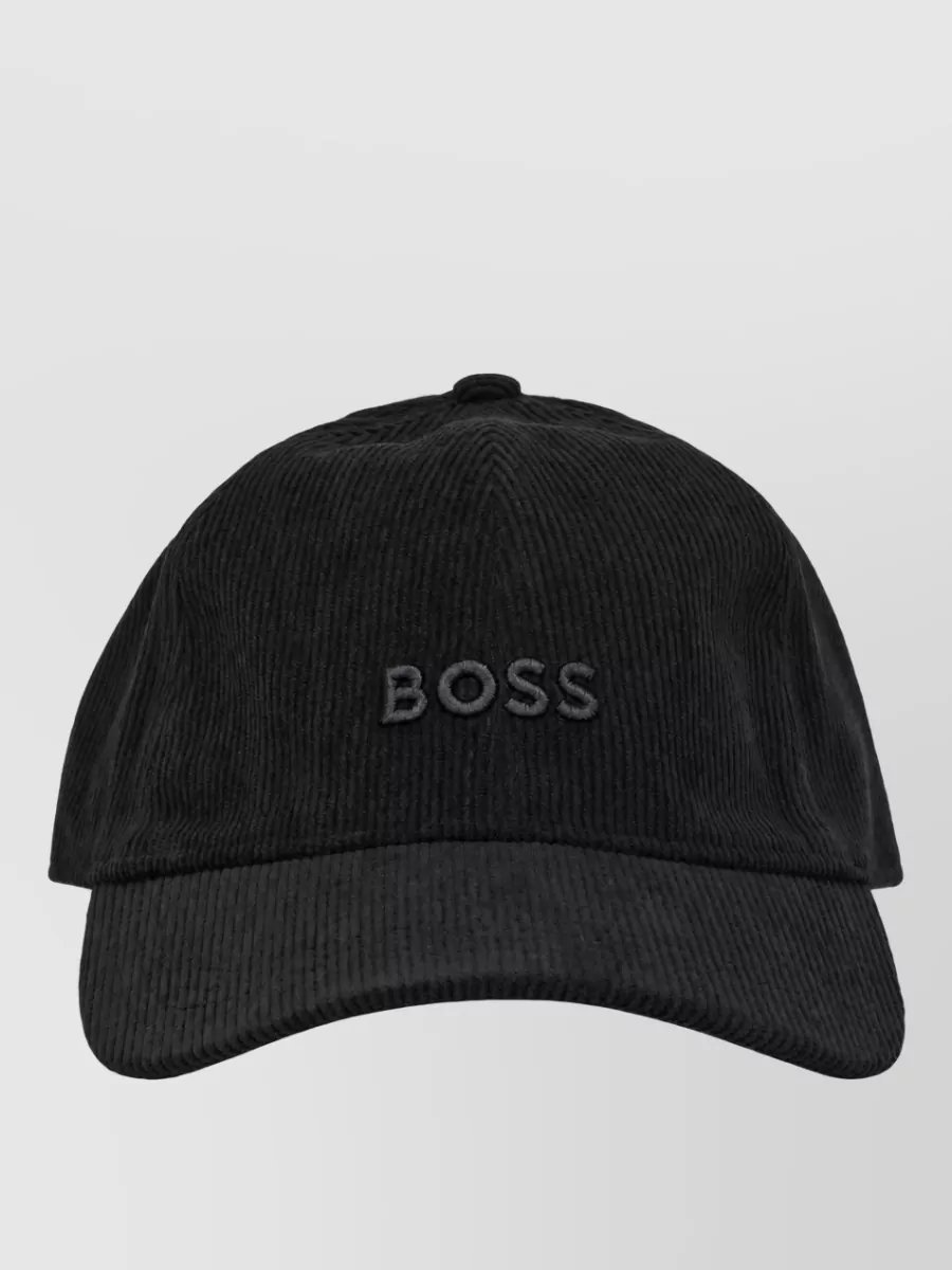 Boss embroidered logo cap