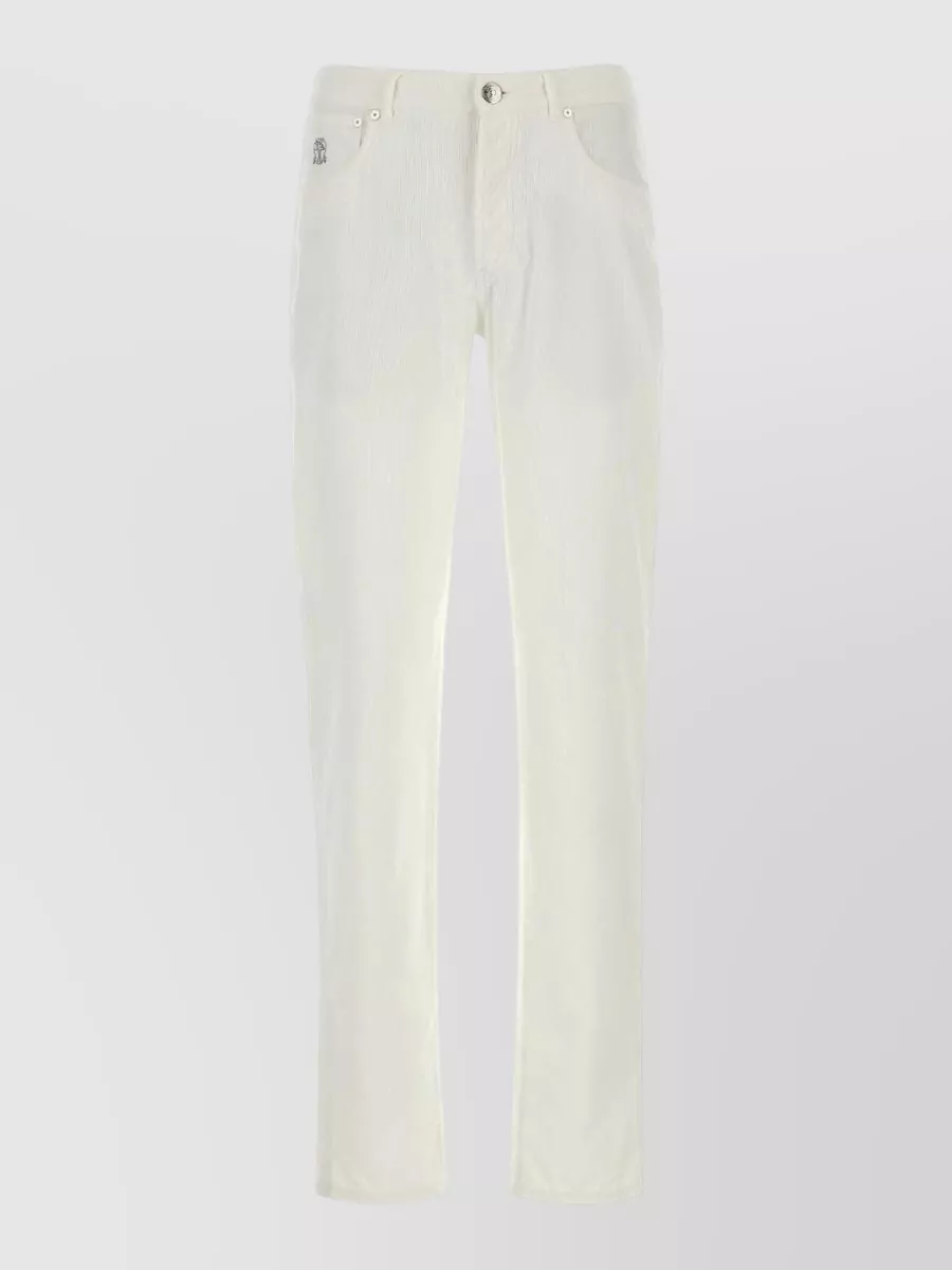 Brunello Cucinelli Corduroy straight-leg trousers