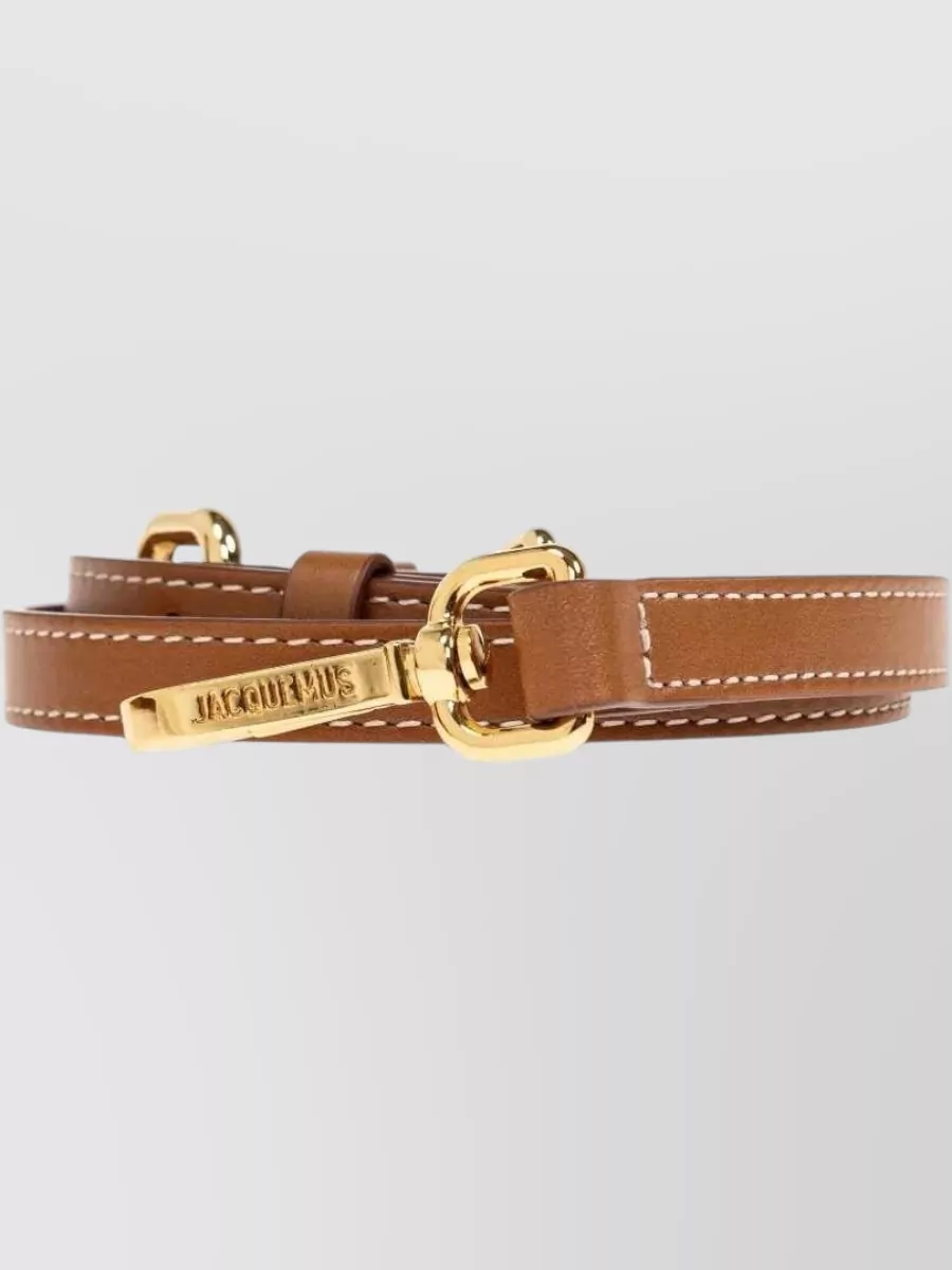 Jacquemus Le Grand Bambino Leather Crossbody Bag