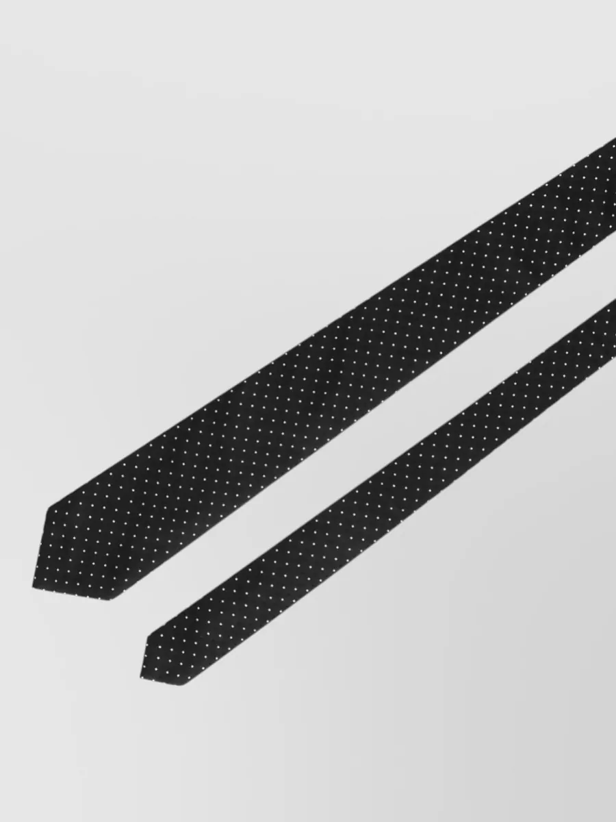Dolce&Gabbana Silk Tie Polka Dot Slim Design