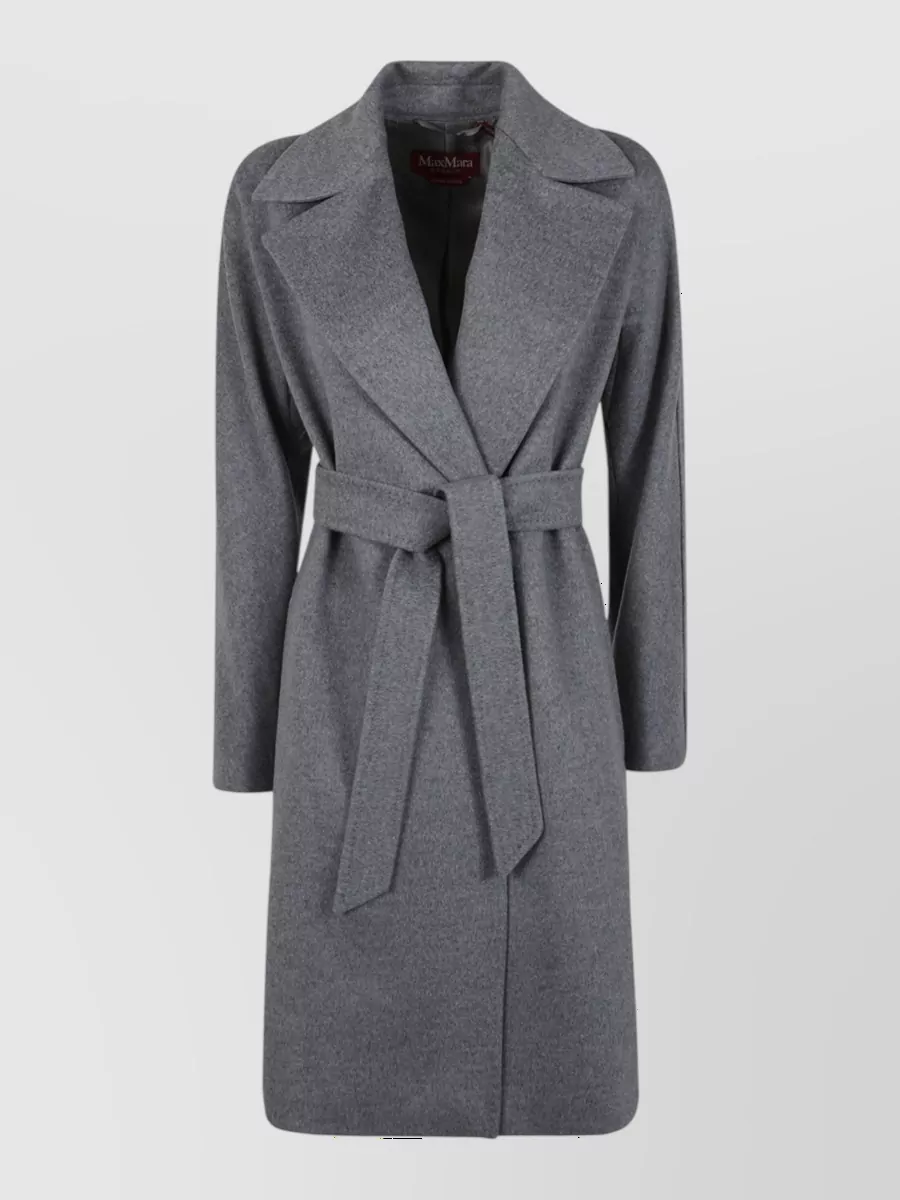 S Max Mara virgin wool fitted coat