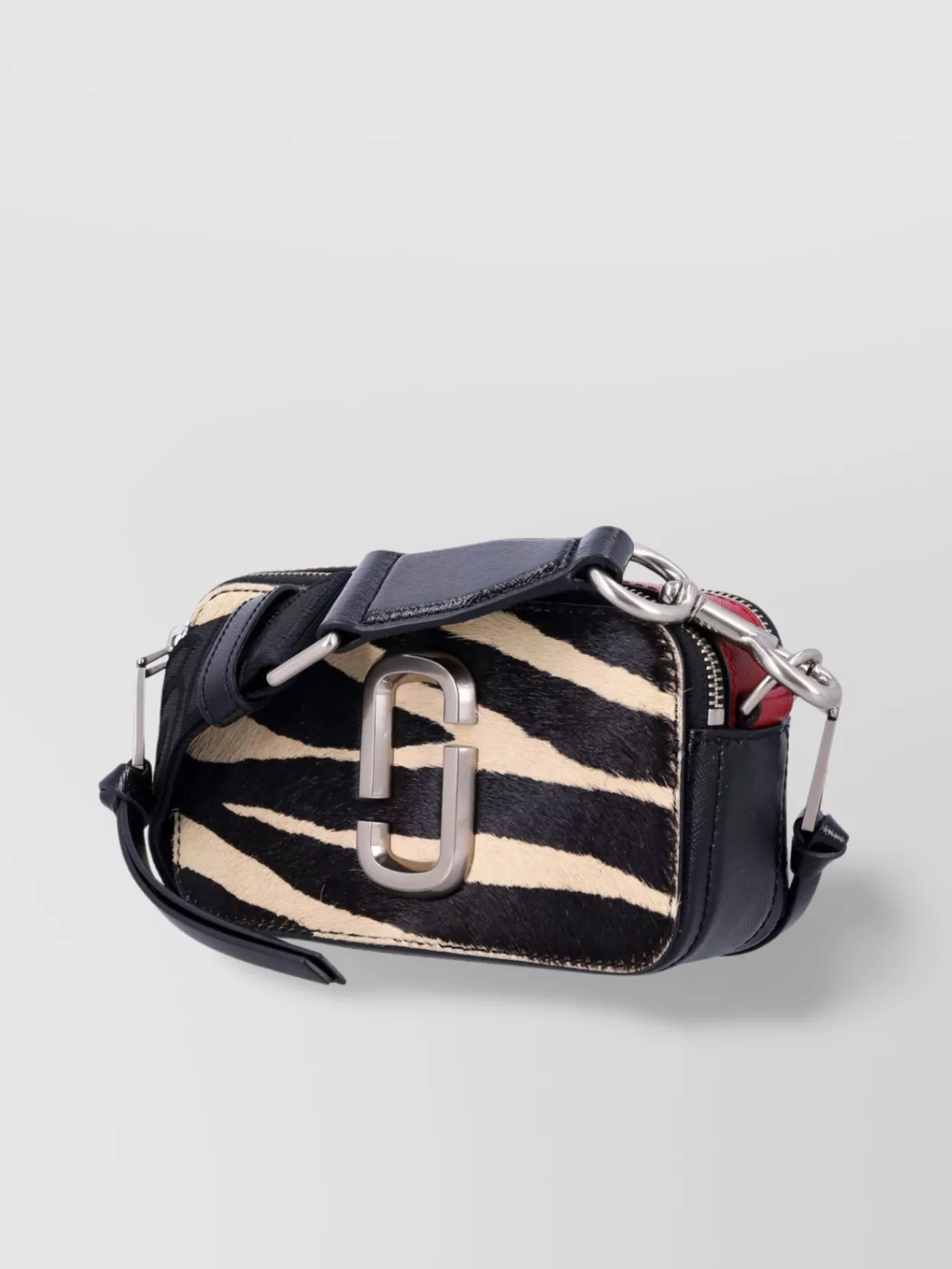 Marc Jacobs Zebra Haircalf Cross-Body Bag