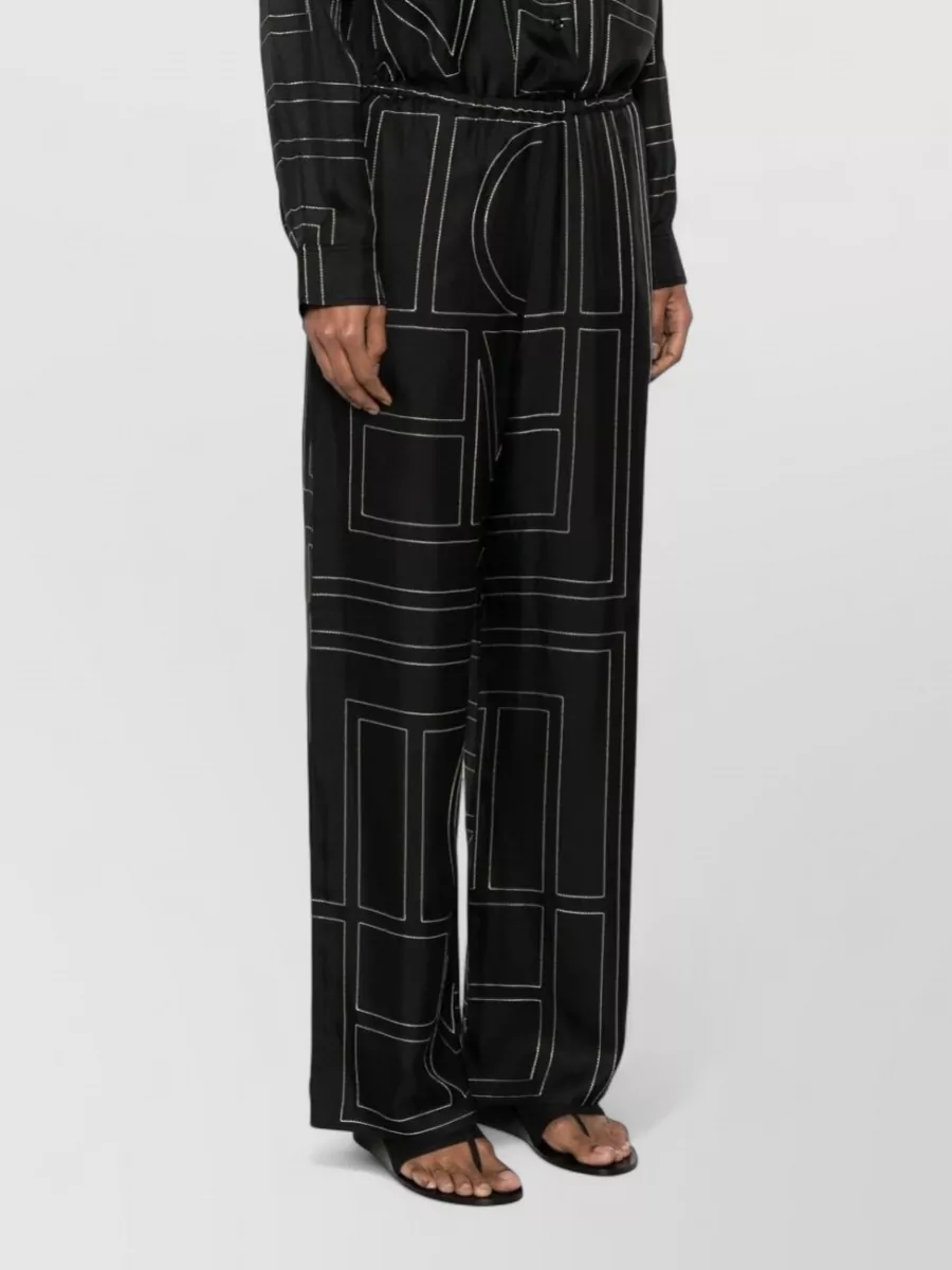 Totême Silk Wide-Leg Relaxed-Fit Pajama Trousers