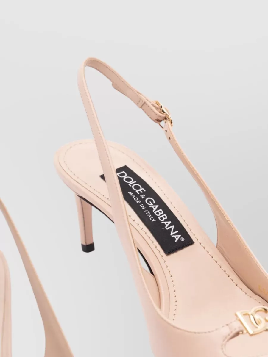 Dolce&Gabbana Slingback Pumps Pointed Toe Stiletto Heel
