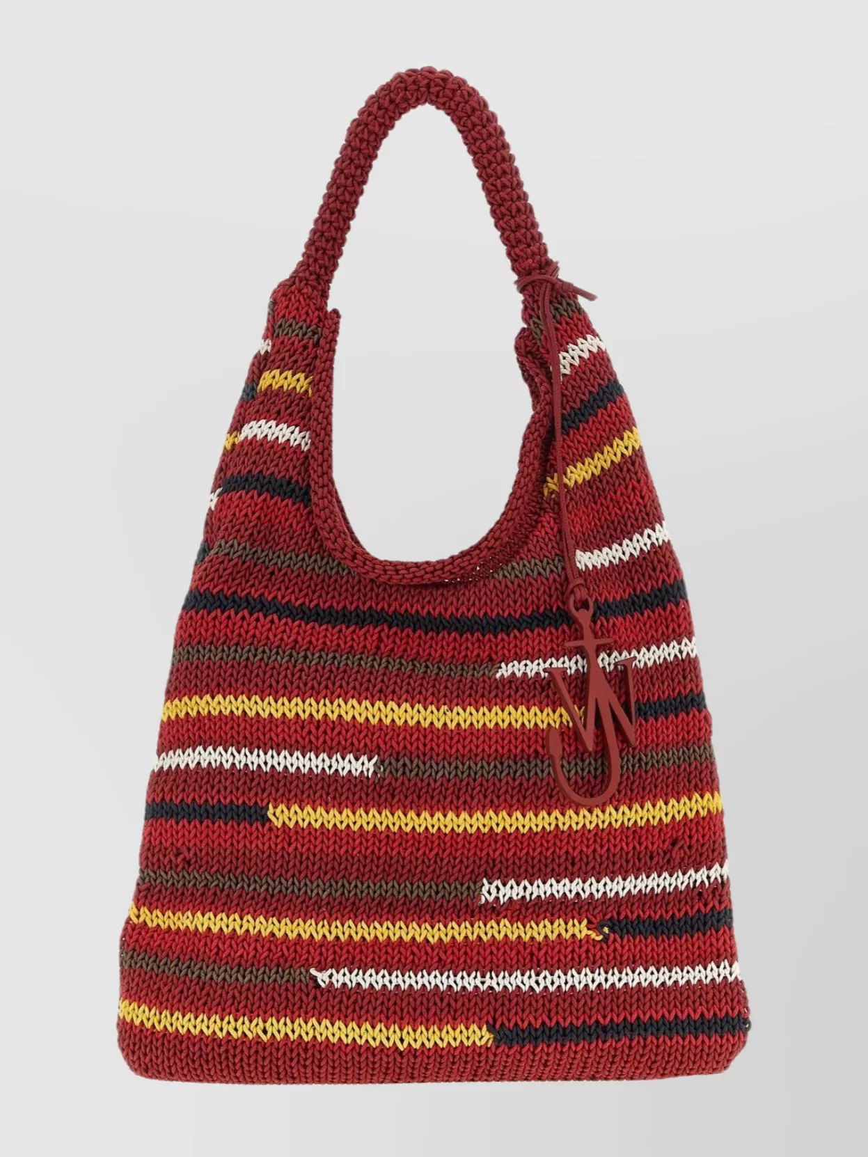Jw Anderson Soft Knit Hobo Style Shoulder Bag