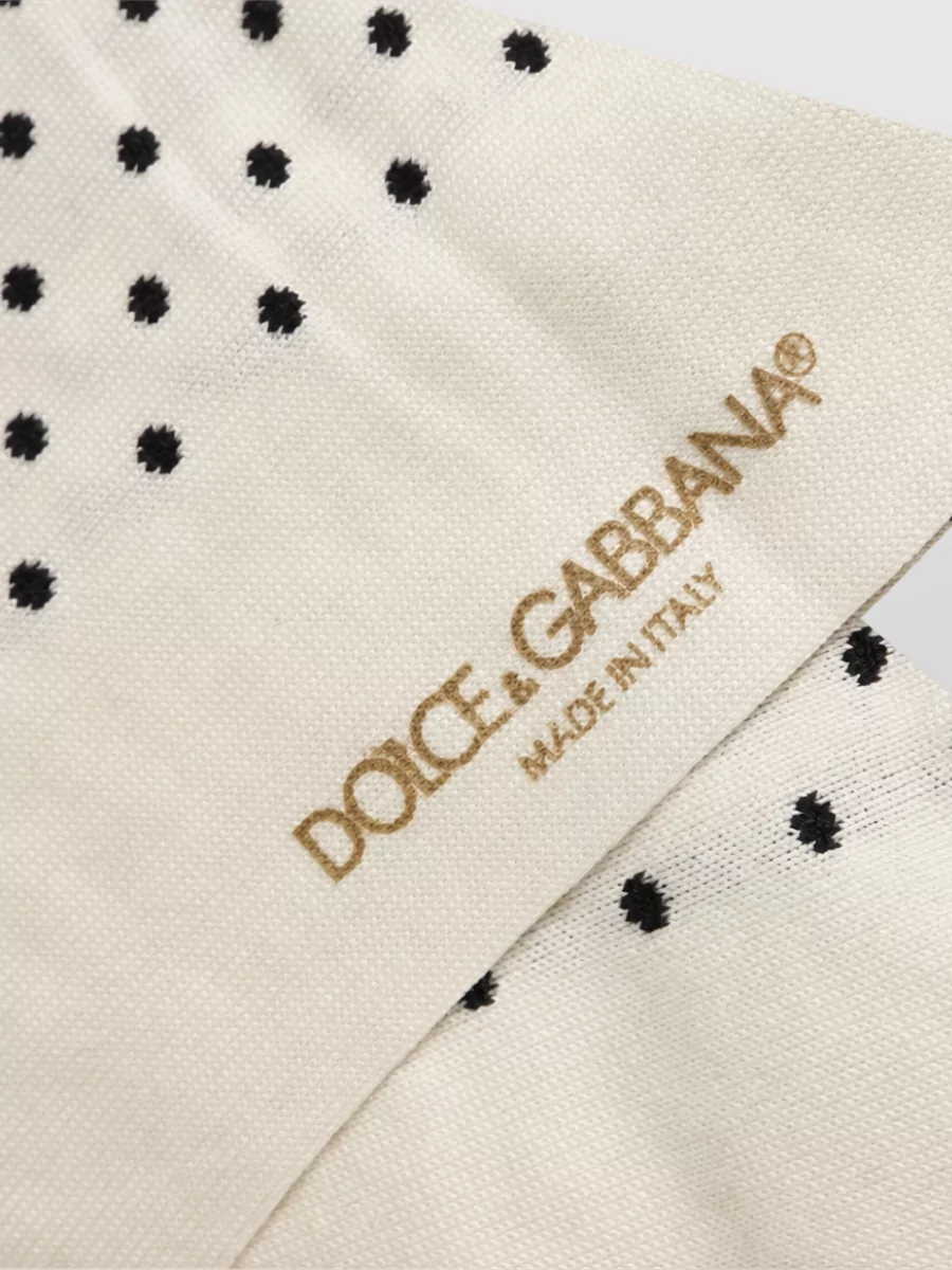 Dolce&Gabbana Polka Dot Socks
