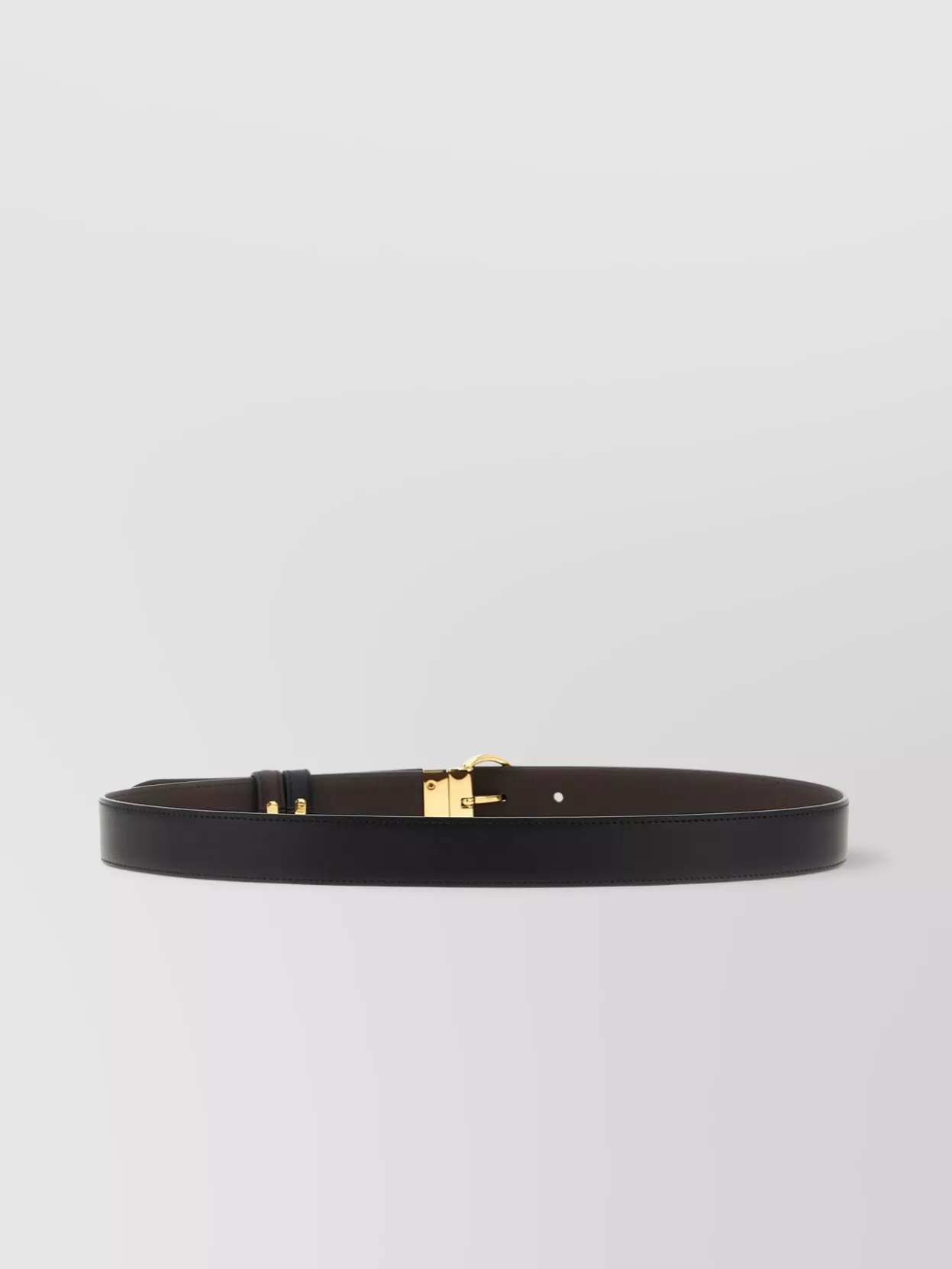Fendi Adjustable Length Reversible Belt With Gold-tone Buckle