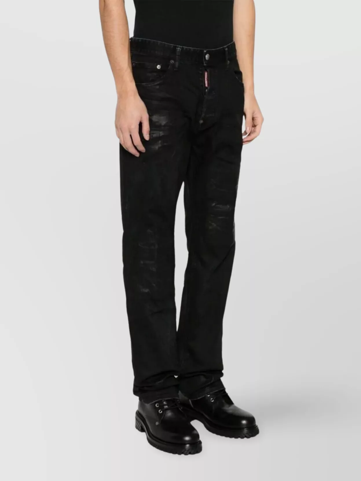 Dsquared2 Five-Pocket Trousers With Belt Loops Design