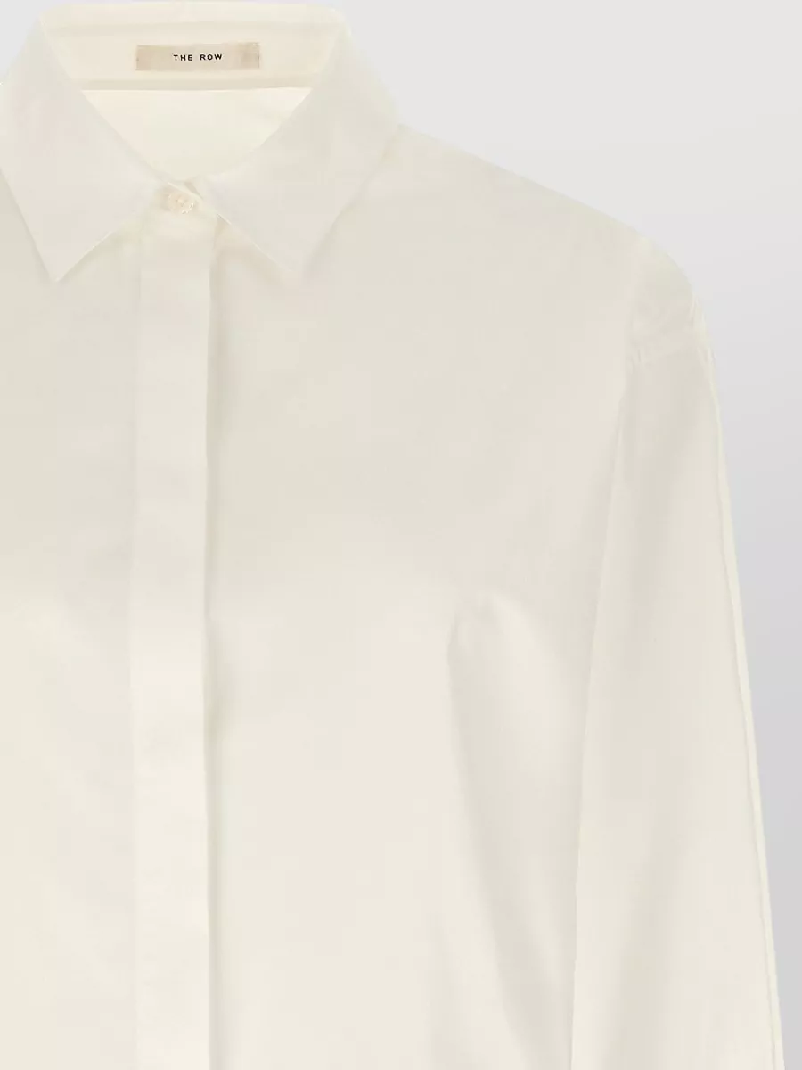 The Row Easten Shirt Long Sleeves Buttoned Cuffs
