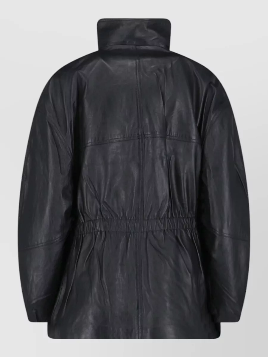 The Frankie Shop Leather Coat