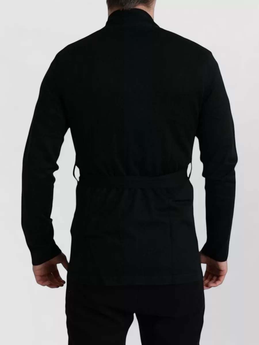 Dolce&Gabbana Cashmere Belted Wrap Robe